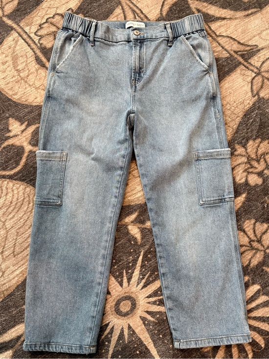 Happily Grey Denim - Happily Greg Cargo Denim Jeans - Light Blue